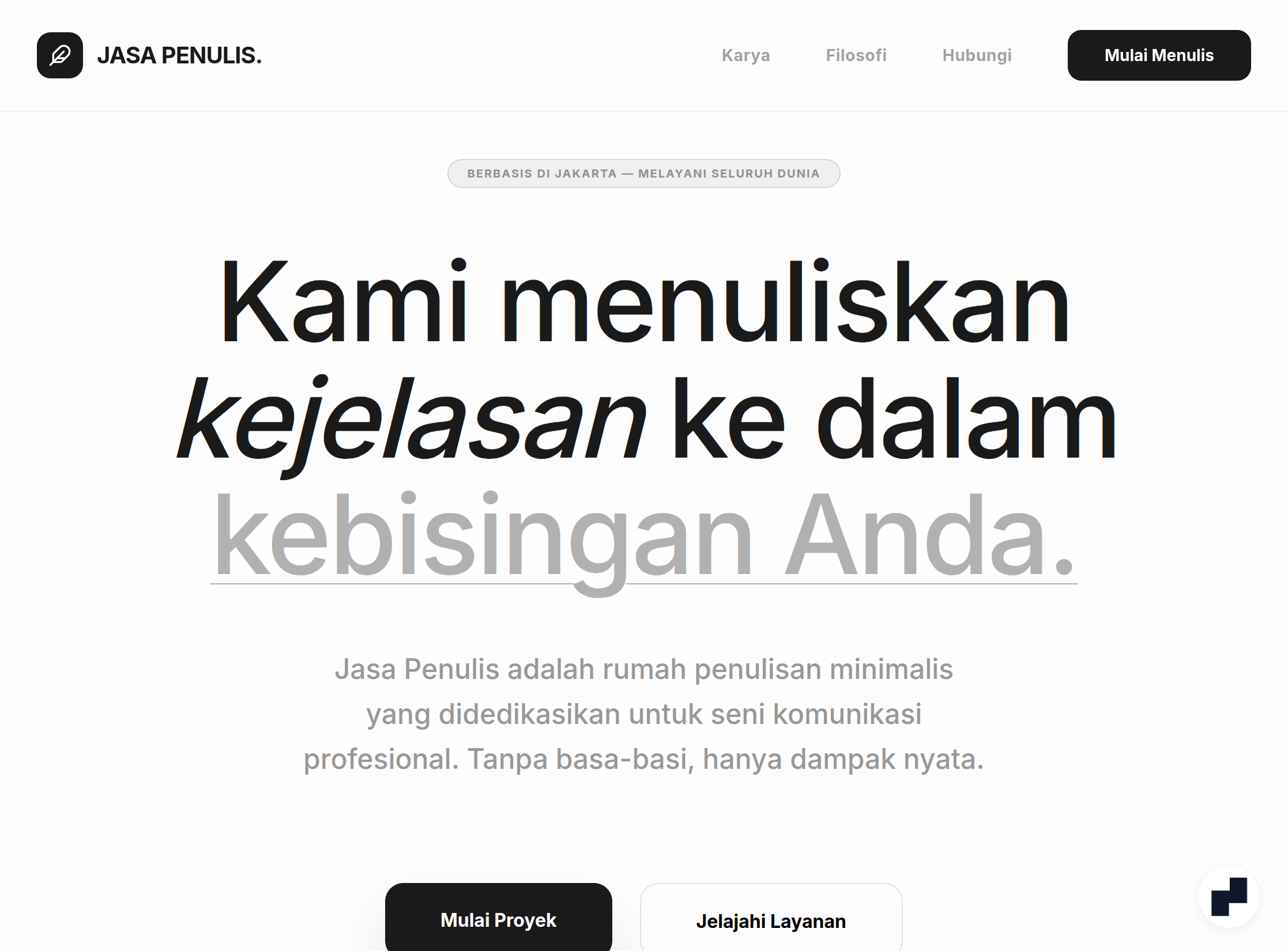 Jasa Penulis